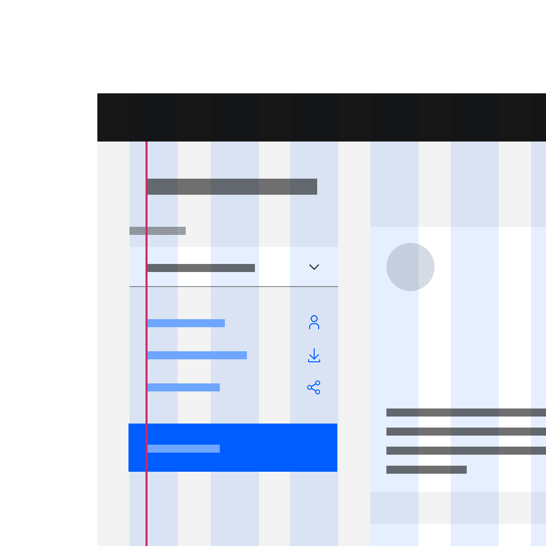 Do not take type off of the column structure to achieve alignment. Do not take type off of the column structure to achieve alignment.