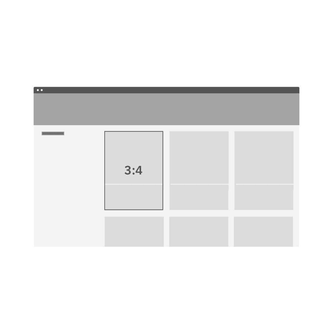 Do not shoe-horn each tile / tile and image into a combined aspect ratio. Do not shoe-horn each tile / tile and image into a combined aspect ratio.