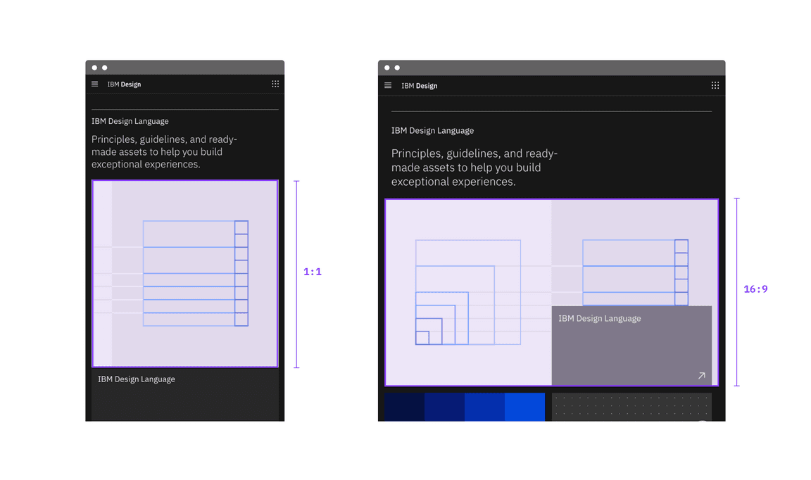 Aspect ratio flexible Aspect ratio flexible